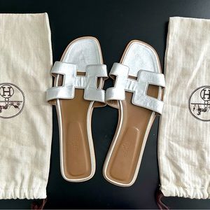 HERMES ORAN SANDALS